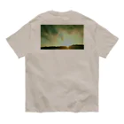 粉末の秋空（朝焼け） オーガニックコットンTシャツ