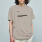 ワンマイルトウキョウ T部のチーム・シンガプーラ Organic Cotton T-Shirt