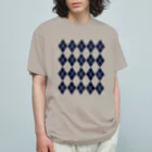 キッズモード某のアーガイル Organic Cotton T-Shirt