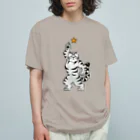吉川 達哉 tatsuya yoshikawaのFIRST STAR WHITE TIGER Organic Cotton T-Shirt