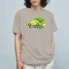 -Miyabi-のレトロスポーツカー No Car No Life オーガニックコットンTシャツ