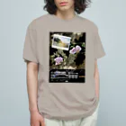 rie_cosmicの創刊号奥付オーガニックＴシャツ 유기농 코튼 티셔츠