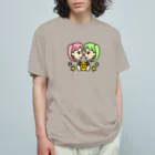 Yukarinaの星座ショップのふたご座♊ オーガニックコットンTシャツ