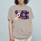 scbb2020の白ペキ 犬 Dog My Love オーガニックコットンTシャツ