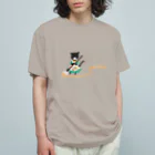 旅人の木のビッキーはお絵描きに夢中 Organic Cotton T-Shirt