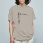 ヤストリのホソミオツネントンボ オーガニックコットンTシャツ