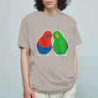 petitassortのオオハナインコＴシャツ オーガニックコットンTシャツ