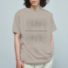 Dantalion.の数字は嘘をつかないが嘘つきは数字を使う Organic Cotton T-Shirt