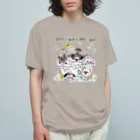 shop あこ猫犬屋のお風呂で遊ぼ Organic Cotton T-Shirt