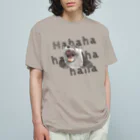いきもの大好き！ほほえみフレンズのカワウソの大笑い Organic Cotton T-Shirt