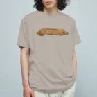 ワンこよみ時々ネコののびのびmaru Organic Cotton T-Shirt