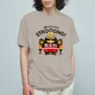 Train Kids! SOUVENIR SHOPの赤い電車 「 武士 ( もののふ ) 」 オーガニックコットンTシャツ