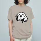 uncle momoの【uncle momo】ロゴ オーガニックコットンTシャツ