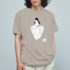 sugarのペンギンのオンザロック Organic Cotton T-Shirt