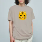 CHOSANAの猫柄の虎 オーガニックコットンTシャツ