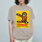 YS VINTAGE WORKSのチェコ おサルさん オーガニックコットンTシャツ