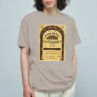 YS VINTAGE WORKSのフランス　パリ・メトロ　1900年 アールヌーヴォー オーガニックコットンTシャツ