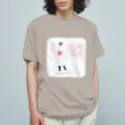 yuufのsakura girl オーガニックコットンTシャツ