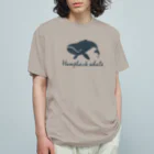 Atelier Pomme verte のHumpback whale22 オーガニックコットンTシャツ