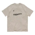 ワンマイルトウキョウ T部のチーム・シンガプーラ Organic Cotton T-Shirt