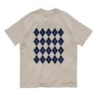 キッズモード某のアーガイル Organic Cotton T-Shirt