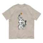 吉川 達哉 tatsuya yoshikawaのFIRST STAR WHITE TIGER Organic Cotton T-Shirt