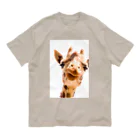 kamakiri3のGiraffe オーガニックコットンTシャツ