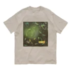 キキとココからの➕他のデザイン：太陽の恵み／芽吹き オーガニックコットンTシャツ