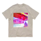 NEON LIGHT STARSのAPPLE NEON マシカク オーガニックコットンTシャツ