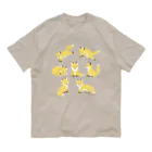 すずきいときちのきつねいっぱい Organic Cotton T-Shirt