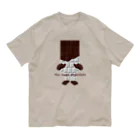 キッズモード某の板チョコ男 Organic Cotton T-Shirt