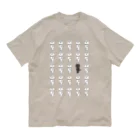 知ったかぶりのねこかぶりの沢山にゃん子 Organic Cotton T-Shirt