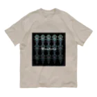 Meshinoのピーコック【スクエア】 Organic Cotton T-Shirt