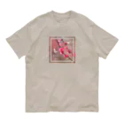 KOEN - online shop -の梅に鶯、華に蝶 Organic Cotton T-Shirt