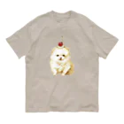 たなか まちのポメラニアンのプリンちゃん（カラー） Organic Cotton T-Shirt