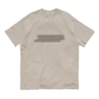 metaの縄文三角「行」 模様 Organic Cotton T-Shirt