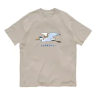 ねずりすSHOPのシラサギタクシー Organic Cotton T-Shirt