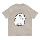 ポメちゃん！！！のこくびをかしげるポメちゃん オーガニックコットンTシャツ