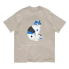 TOSHINORI-MORIのグラTーデザインB オーガニックコットンTシャツ