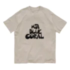 ＭＪＣショップの片面　リアル風ロゴグッズ オーガニックコットンTシャツ