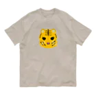 CHOSANAの猫柄の虎 オーガニックコットンTシャツ