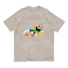 TOSHINORI-MORIのモンステラとグリ2 Organic Cotton T-Shirt