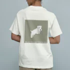 sayapochaccoのMy favirite terriers drom A to Z　~S~ SEALYHAM TERRIER オーガニックコットンTシャツ