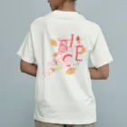 エリカのヤママユガールとスイカアイス Organic Cotton T-Shirt