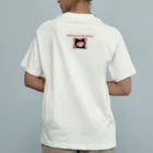 whiteuniva∞lemonchuraのflying niwatori オーガニックコットンTシャツ