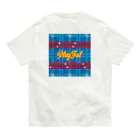 PLAYFULの琉球絣 オーガニックコットンTシャツ