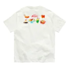 SATONOEの喫茶メニュー オーガニックコットンTシャツ