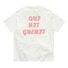 CRABS WORKSのQui rit guerit  Tシャツ Organic Cotton T-Shirt