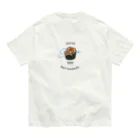 9bdesignのずっとスシだったんだぜ。｜イクラ オーガニックコットンTシャツ