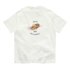 9bdesignのずっとスシだったんだぜ。｜赤貝 オーガニックコットンTシャツ